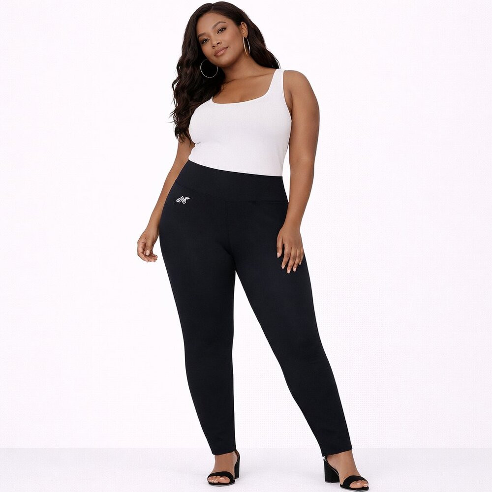 Alpha Factor women's leggings Size:ASM black